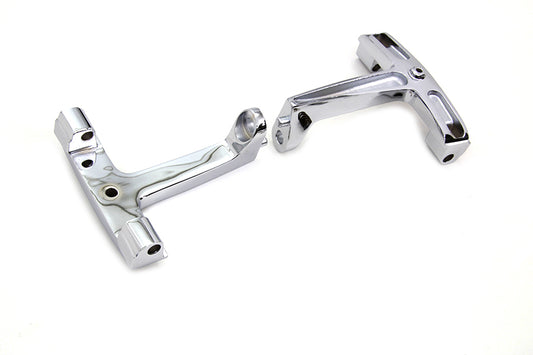 HARLEY Rear Passenger Footboard Mounts fits 1993-UP FLT,