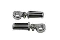 HARLEY Chrome Railer Style Fußrasten-Set, passend für 0- Alle Modelle mit 1-1/4" Sturzbügeln
