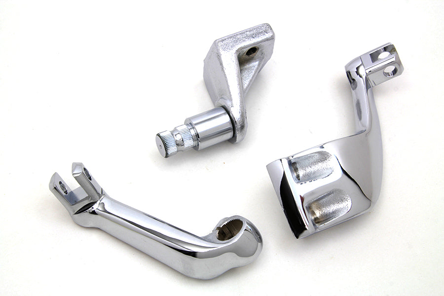 HARLEY Chrom Fahrer Replika Fußrastenhalter Set Passend für 1982-1994 FXR,   1982-1994 FXR,