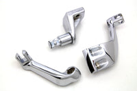 HARLEY Chrom Fahrer Replika Fußrastenhalter Set Passend für 1982-1994 FXR,   1982-1994 FXR,