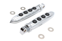 HARLEY Chopper Style Billet-Fußrastensatz Passend für 0- Alle Modelle mit weiblicher Aufnahme