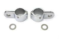 HARLEY Chrome 1-1/4 Zoll Fußrastenhalterung Klemme Set Passt 0- Custom, Anwendung