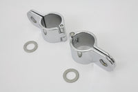 HARLEY Chrome 1-1/4 Zoll Fußrastenhalterung Klemme Set Passt 0- Custom, Anwendung