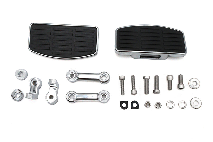HARLEY Mini Driver verstellbares Trittbrett-Kit Passend für 0-  Custom, Montage auf vorhandenem weiblichem Clevis-Anschluss