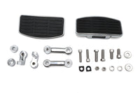 HARLEY Mini Driver verstellbares Trittbrett-Kit Passend für 0-  Custom, Montage auf vorhandenem weiblichem Clevis-Anschluss