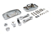 HARLEY Mini Driver verstellbares Trittbrett-Kit Passend für 0-  Custom, Montage auf vorhandenem weiblichem Clevis-Anschluss