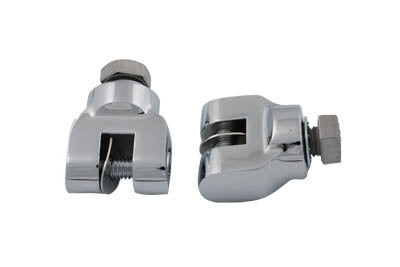 HARLEY Mini Footpeg Clevis Set Chrome Fits 0-  Custom, application for male end pegs