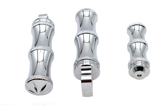 HARLEY Trittbrett-Kit „Druid Style“ Passend für 0- Alle, Modelle mit weiblichem Montageblock