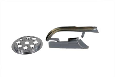 HARLEY Chrom-Riemenschutz-Kit passend für 1991-1999 FXD,