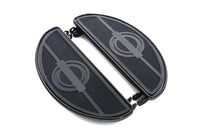 HARLEY Halbmond-Trittbrett-Set Schwarz Passend für 1941-1984 FL, 1936-1952 EL, 1936-1973 G, 1936-1952 W