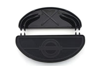 HARLEY Halbmond-Trittbrett-Set Schwarz Passend für 1941-1984 FL, 1936-1952 EL, 1936-1973 G, 1936-1952 W