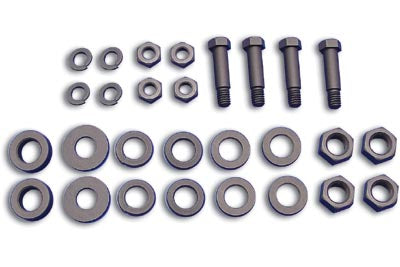 HARLEY Trittbrettmontage- und Scharnier-Hardware-Kit passend für 1940-1984 FL, 1940-1952 WL, 1959-1973 G,