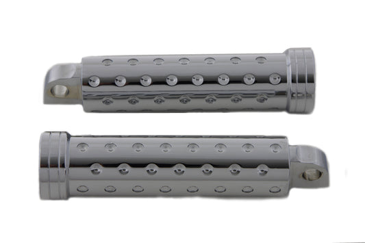 HARLEY Chrome Colt 45 Fußrastensatz passend für 0- Alle Modelle mit weiblichen Halteblöcken