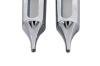 HARLEY Chrome Dagger Slot Fußrasten-Set Passend für alle Modelle ab 0- mit Buchsen-Aufnahme