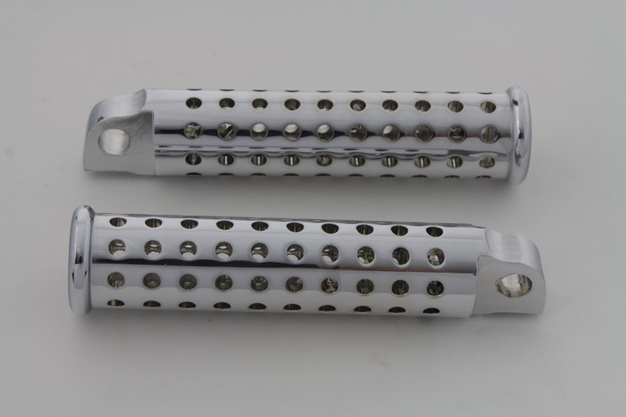 HARLEY Chrome Silent Trittbrett-Set passend für 0- Alle Modelle mit weiblichem Montageblock