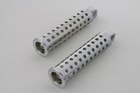 HARLEY Chrome Silent Trittbrett-Set passend für 0- Alle Modelle mit weiblichem Montageblock