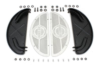 HARLEY Deluxe Half Moon Trittbrett-Set passend für FL 1941–1984, W 1936–1952,