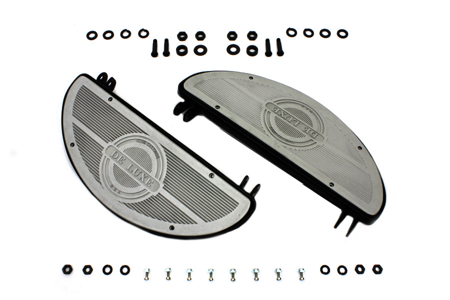 HARLEY Deluxe Half Moon Trittbrett-Set passend für FL 1941–1984, W 1936–1952,