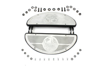 HARLEY World's Fair Half Moon Footboard Kit fits 1941-1984 FL,  1936-1952 W,