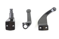HARLEY Black Driver Replica Fußrastenhalter Set passend für 1982-1994 FXR, 1982-1994 FXR,