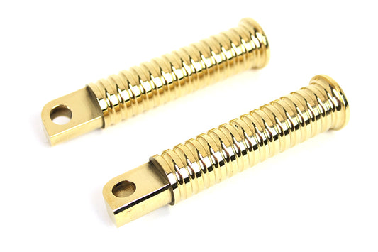 HARLEY Ribbed Style Extended Footpeg Set fits 0-  Custom, application