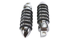 HARLEY O-Ring Style Billet Fußrasten-Set Passend für alle Modelle mit weiblichem Halter (ab Bj. 0-)