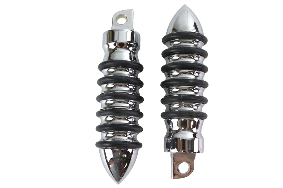 HARLEY O-Ring Style Billet Fußrasten-Set Passend für alle Modelle mit weiblichem Halter (ab Bj. 0-)