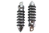 HARLEY O-Ring Style Billet Fußrasten-Set Passend für alle Modelle mit weiblichem Halter (ab Bj. 0-)
