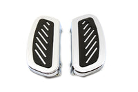 HARLEY Fahrer-Trittbrett-Set Chrom Streamliner Design Passend für 1980-UP FLT, 1986-UP FLST, 1980-UP FL