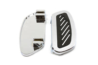 HARLEY Fahrer-Trittbrett-Set Chrom Streamliner Design Passend für 1980-UP FLT, 1986-UP FLST, 1980-UP FL