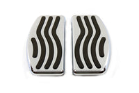 HARLEY Fahrer-Trittbrett-Set im Wave-Design Passend für FLT ab 1980, FLST ab 1986, FLT ab 1980,