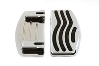 HARLEY Fahrer-Trittbrett-Set im Wave-Design Passend für FLT ab 1980, FLST ab 1986, FLT ab 1980,