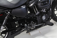 HARLEY Outlaw Black Front-Riemenscheibenabdeckung-Kit passend für 2004-UP XL,