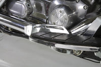 HARLEY Chrome Trittbrett-Stiefelschutz-Kit Passend für 1986-UP FLHXXX, 1986-UP FLT, 1986-2017 FLST, 2012-