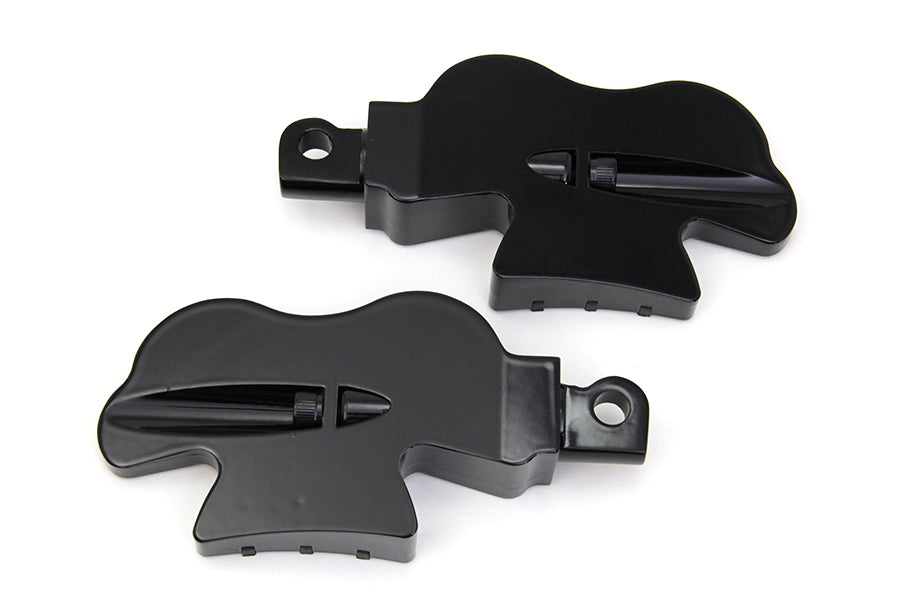 HARLEY Skull Face Footpeg Set fits 0-  All, models with female mounting block