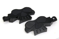HARLEY Skull Face Footpeg Set fits 0-  All, models with female mounting block