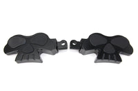 HARLEY Skull Face Footpeg Set fits 0-  All, models with female mounting block