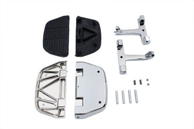 HARLEY Soziustrittbrett-Set Chrom passend für FLT Modelle ab Baujahr 1993,