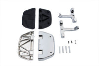 HARLEY Soziustrittbrett-Set Chrom passend für FLT Modelle ab Baujahr 1993,