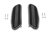 HARLEY Fahrer-Trittbretter Chrom Set Passend für 1980-UP FLT, 1986-UP FLST, 1980-UP FLT,