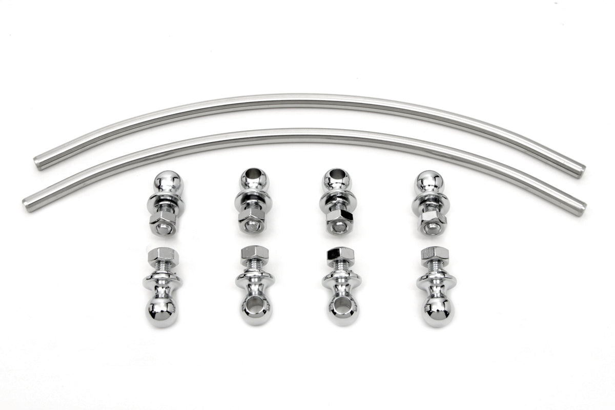 HARLEY Chrom Soziustrittbrettverkleidung Passend für 1941-1965 FL,   1941-1965 G,   1941-1952 W,