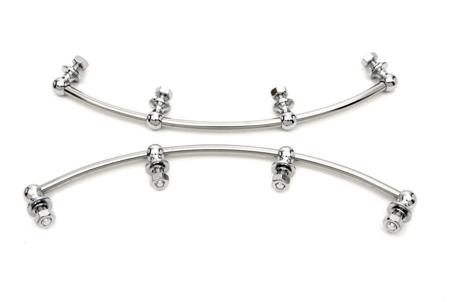 HARLEY Chrom Soziustrittbrettverkleidung Passend für 1941-1965 FL,   1941-1965 G,   1941-1952 W,
