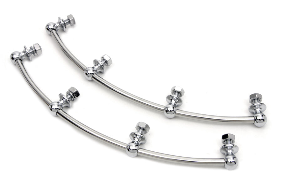HARLEY Chrom Soziustrittbrettverkleidung Passend für 1941-1965 FL,   1941-1965 G,   1941-1952 W,