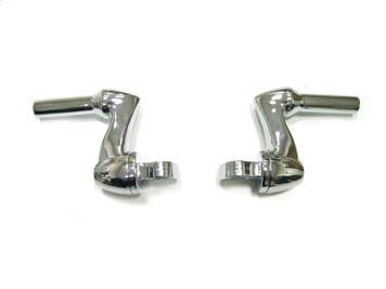 HARLEY Chrome Footpeg Mount Adjustable Offset Fits 0-  Custom, application
