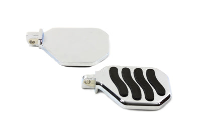HARLEY Chrome Mini Peg-board Set with Wave Design Fits 0-  Custom, application to replace pegs with