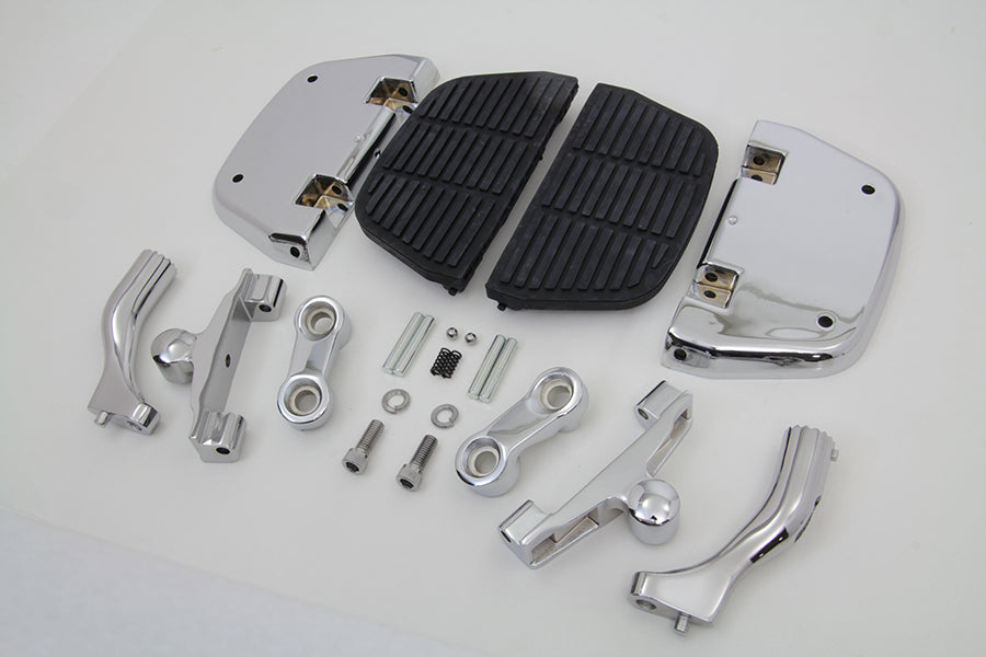 HARLEY Verstellbares Sozius-Trittbrett-Kit Passend für FL-Modelle ab 1993,