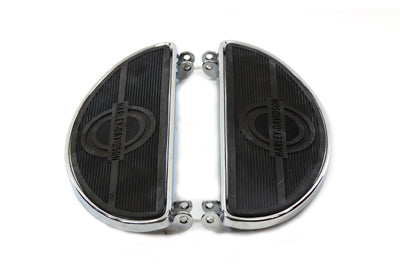 HARLEY Half Moon Trittbrett-Set Chrom Passend für 1940-1984 FL,   1940-1946 U,   1940-1952 W,   1941-1972 G