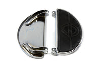 HARLEY Half Moon Trittbrett-Set Chrom Passend für 1940-1984 FL,   1940-1946 U,   1940-1952 W,   1941-1972 G
