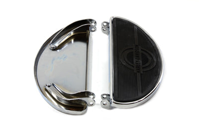 HARLEY Half Moon Trittbrett-Set Chrom Passend für 1940-1984 FL,   1940-1946 U,   1940-1952 W,   1941-1972 G