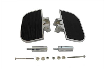 HARLEY Passenger Mini Footboard Set Rubber Style Fits 0-  Custom, application